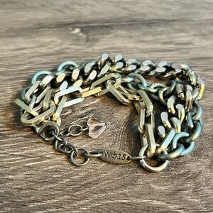 Sabika Folklore 3-Row Chain Bracelet - Winter 2015